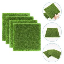 4 Pcs Pelouse Artificielle