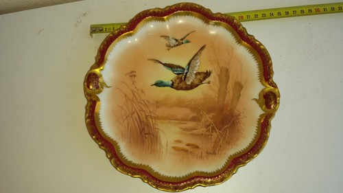 Assiette limoges décorative - assiette,