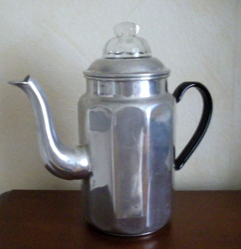 Ancienne cafetière vintage - cafetière,