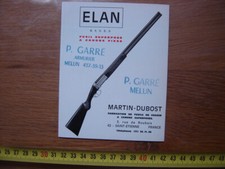 Brochure manuel ELAN FUSIL superpose a canons fixes Flyer technical manual