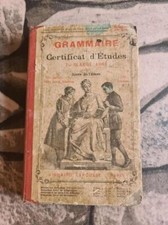 Grammaire du certificat d'etudes | AUGE CLAUDE | Etat correct