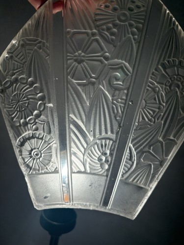 Plaque verre applique - verre, art