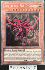 Carte YU-GI-OH! SLIFER THE SKY DRAGON RA04-EN117 PSR NEUF