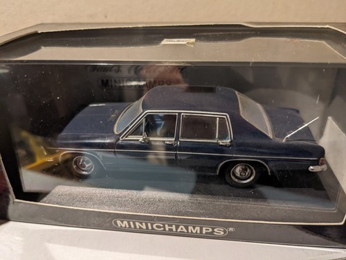 Opel diplomate bleu foncé - opel,