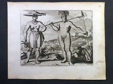 Homme et femme du Brésil avec