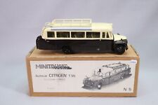 LG1673 MINITRUCKS 5 1/50 Kit résine monté Autocar Citroen T55 Currus EdL