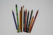 Matériel Scolaire Ancien, Lot de 11 Crayons
