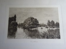 Charles BERTAUT (XIX) RARE EAU