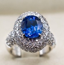 Bague En Or 18 Ct. Avec Des