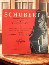 Vinyle ancien 33 tours 25 cm Schubert rétro collection musique classique vintage