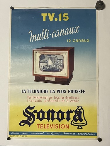 Rare affiche sonora - rare,