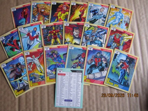 Marvel universe 1991 cartes - universe, à