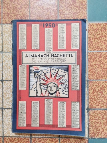 Almanach hachette 1950 - hachette,