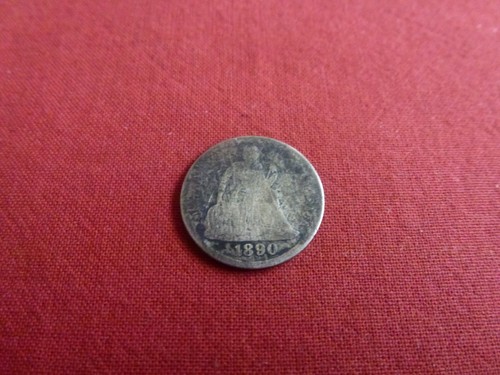 One dime piece 1890 - dime,