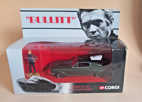 Corgi toys ford mustang - -,