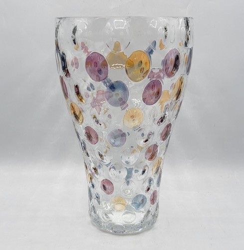 Grand vase verre moulé - grand,