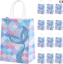 12PCS Sirène Sac Cadeau en