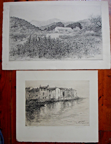 Eaux fortes eugène - 2,