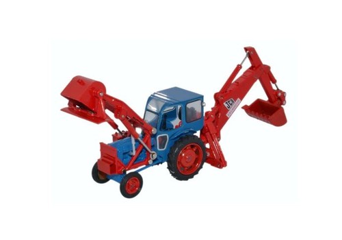 Oxford diecast tractopelle - oxford, diecast,