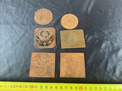 Lot matrice gravure - lot,