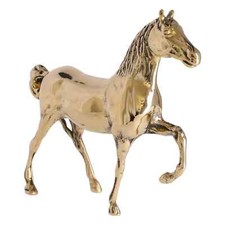 Statue cheval laiton - cheval,