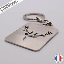 Porte clés Tête de Cerf en