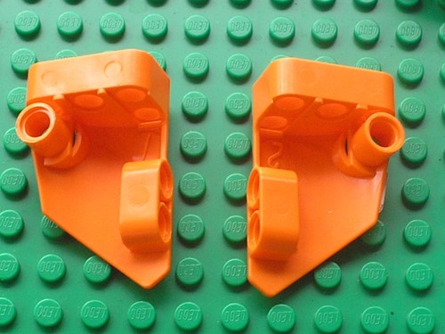 Carenage lego technic orange - lego,