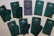 Lot Pochettes de service Rolex