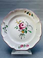 Assiette En Faïence D’Aprey