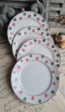 4 ANCIENNES ASSIETTES PLATES