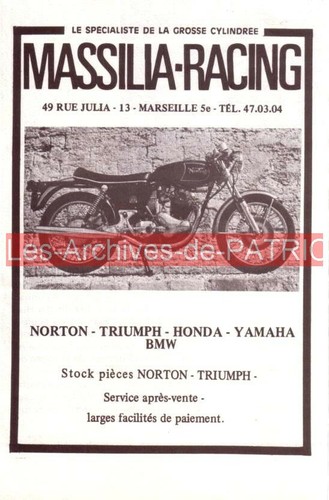 Publicité norton 750 - norton,