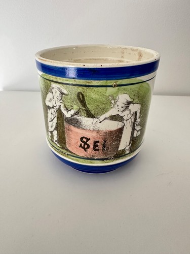 Ancien pot porcelaine - ancien,