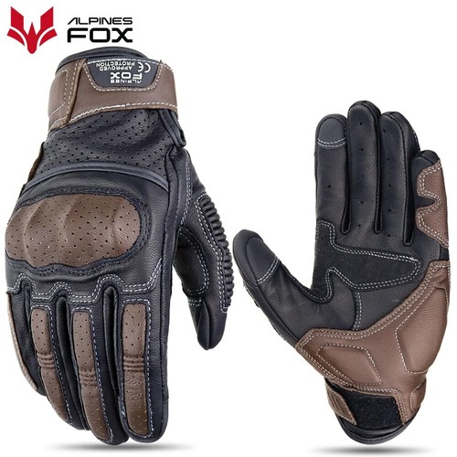 Gants moto cuir - en, pu
