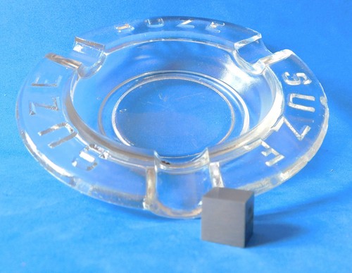 Cendrier publicitaire verre - en,