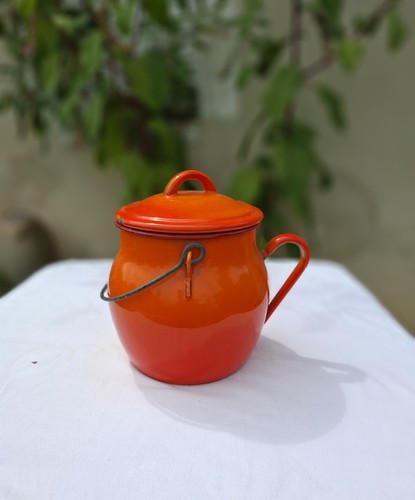 Ancienne petite marmite - ancienne, en