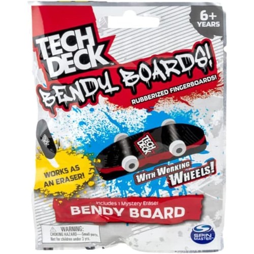 Tech deck bendy - bendy, rubber