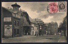 CPA Chimay, Une rue, vue de la