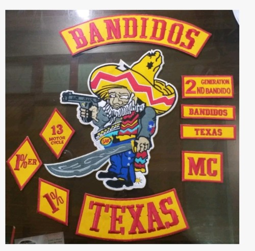 Bandidos texas embroidery - bandidos, mc
