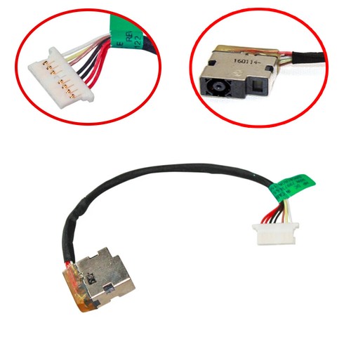 Power jack port harness - dc,