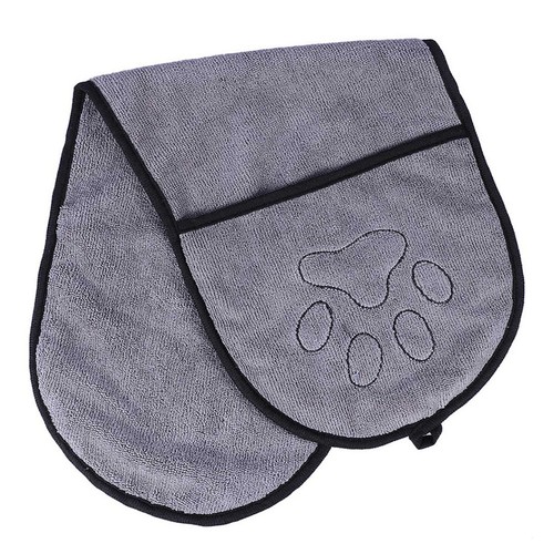 Serviette bain pour chien - serviette,