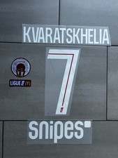 Flocage KVARATSKHELIA #7 PSG