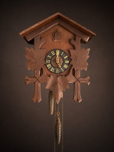 Horloge coucou murale vintage