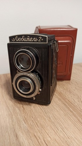 Vintage soviet camera lubitel - vintage,