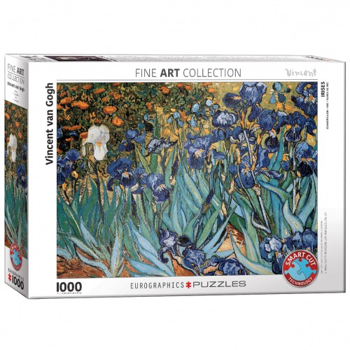 Puzzle iris par vincent van - vincent,