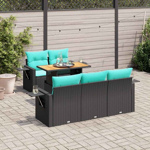 Salon jardin avec coussins - de,