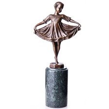 Sculpture Ballerine en bronze