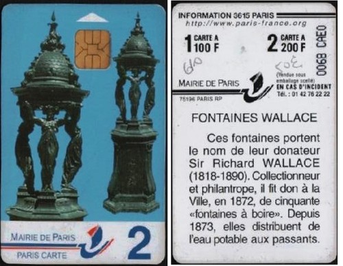 Paris carte 610 - carte,