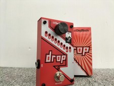 Pédale d'effets de guitare DigiTech Drop Polyphonic Drop Tune dédiée