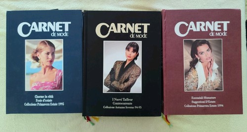 Carnet mode italia lot 3 - x,