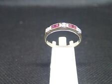 Bague en or blanc 750/ème de